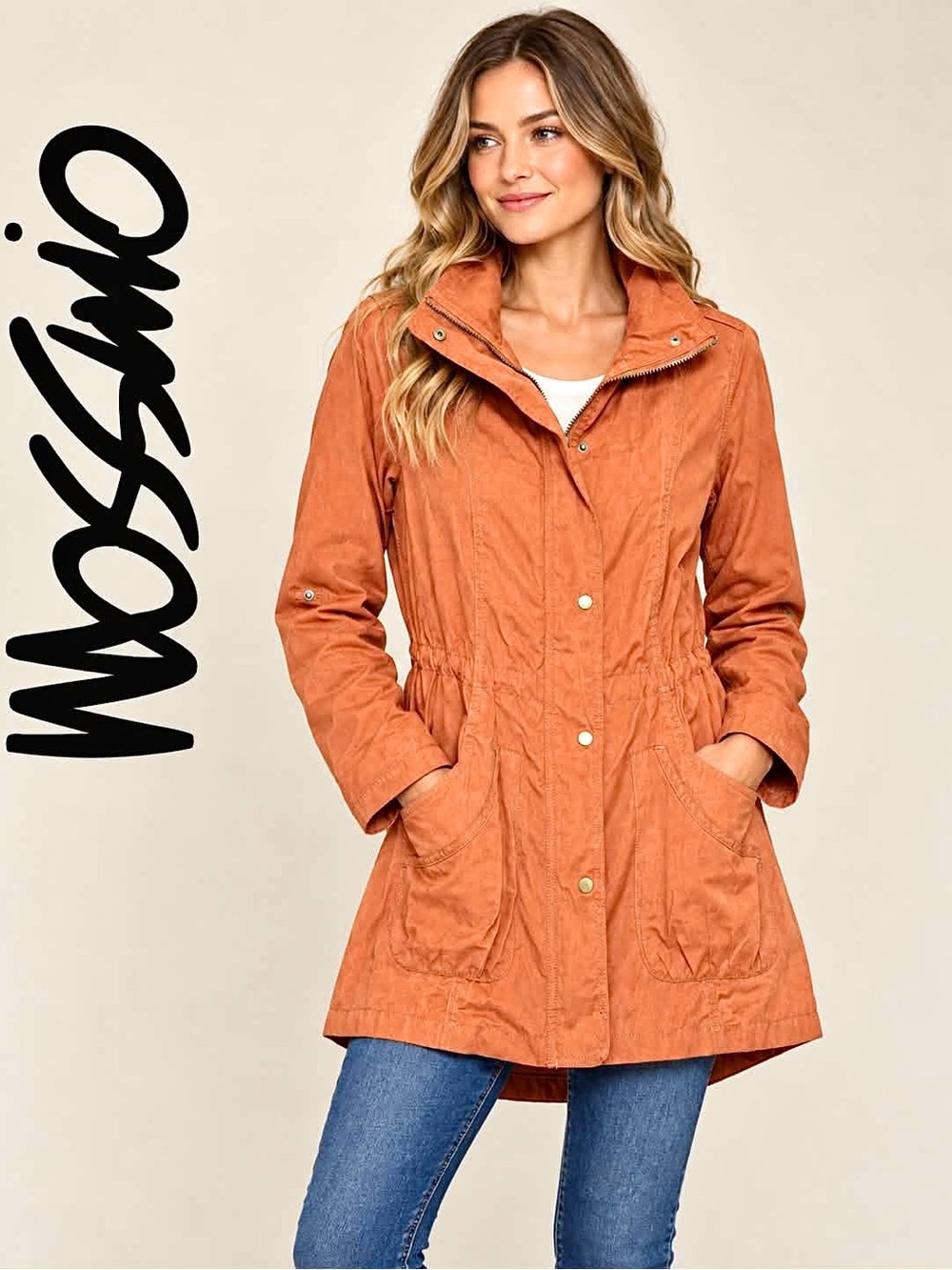 MOSSIMO Supply Co. Rust-Tone Utility Jacket